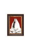 Sri Maa Sarada Devi Digital Print Photo 6.7x8.7 inches - Vibrant Religious Desk And Wall Art for Home , Office and Temple Decor and Gifting.