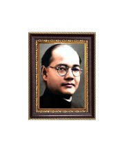 Netaji Subhas Chandra Bose Digital Print Photo 6.7x8.7 inches - Vibrant Religious Desk And Wall Art for Home , Office and Temple Decor and Gifting.