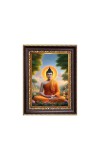 Lord Gautam Buddha Digital Print Photo 6.7x8.7 inches - Vibrant Religious Desk And Wall Art for Home , Office and Temple Decor and Gifting.