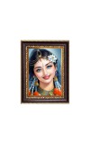 Sri Radha Digital Print Photo 6.7x8.7 inches - Vibrant Religious Desk And Wall Art for Home , Office and Temple Decor and Gifting. Sri Radha Digital Print Photo 6.7x8.7 inches - Vibrant Religious Desk And Wall Art for Home , Office and Temple Decor and Gifting.