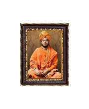 Sri Swami Vivekananda Digital Print Photo 6.7x8.7 inches - Vibrant Religious Desk And Wall Art for Home , Office and Temple Decor and Gifting.