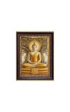 Lord Buddha Digital Print Photo 6.7x8.7 inches - Vibrant Religious Desk And Wall Art for Home , Office and Temple Decor and Gifting.