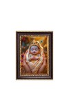 Baby Krishna Digital Print Photo 6.7x8.7 inches - Vibrant Religious Desk And Wall Art for Home , Office and Temple Decor and Gifting.