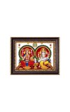 Sri Laxmi Ganesh ji Digital Print Photo 6.7x8.7 inches - Vibrant Religious Desk And Wall Art for Home , Office and Temple Decor and Gifting. Sri Laxmi Ganesh ji Digital Print Photo 6.7x8.7 inches - Vibrant Religious Desk And Wall Art for Home , Office and Temple Decor and Gifting.
