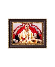 Srila Swami Prabhupada Ji  Digital Print Photo 6.7x8.7 inches - Vibrant Religious Desk And Wall Art for Home , Office and Temple Decor and Gifting.
