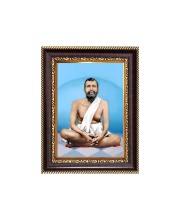 Sri Ramakrishna Paramahamsadeb  Digital Print Photo 6.7x8.7 inches - Vibrant Religious Desk And Wall Art for Home , Office and Temple Decor and Gifting.