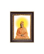 Sri Swami Vivekananda Digital Print Photo 6.7x8.7 inches - Vibrant Religious Desk And Wall Art for Home , Office and Temple Decor and Gifting.