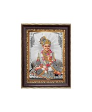 Sri Khatu Shyam Baba Digital Print Photo 6.7x8.7 inches - Vibrant Religious Desk And Wall Art for Home , Office and Temple Decor and Gifting.