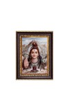 Lord Shiva Digital Print Photo 6.7x8.7 inches - Vibrant Religious Desk And Wall Art for Home , Office and Temple Decor and Gifting.