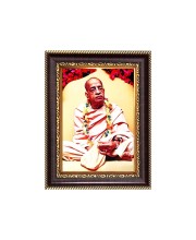 Sri A. C. Bhaktivedanta Swami Prabhupada Digital Print Photo 6.7x8.7 inches - Vibrant Religious Desk And Wall Art for Home , Office and Temple Decor and Gifting.