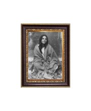 Sri Anandamayi Maa Digital Print Photo 6.7x8.7 inches - Vibrant Religious Desk And Wall Art for Home , Office and Temple Decor and Gifting.