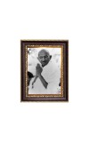 Mahatma Gandhi Digital Print Photo 6.7x8.7 inches - Vibrant Religious Desk And Wall Art for Home , Office and Temple Decor and Gifting.