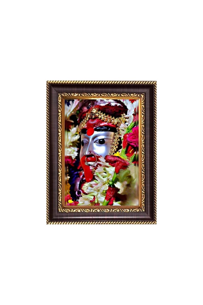 Sri Maa Tara Digital Print Photo 6.7x8.7 inches - Vibrant Religious Desk And Wall Art for Home , Office and Temple Decor and Gifting.