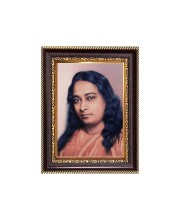 Sri Paramahansa Yogananda Digital Print Photo 6.7x8.7 inches - Vibrant Religious Desk And Wall Art for Home , Office and Temple Decor and Gifting.