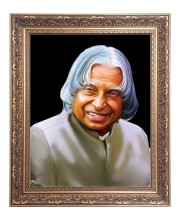 Sr. APJ Abdul Kalam Big Photo Frame - 10x14 Inches for Home ,Temple &  Office Decoration