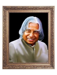 Sr. APJ Abdul Kalam Big Photo Frame - 10x14 Inches for Home ,Temple &  Office Decoration