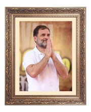 Sri Rahul Gandhi Big Photo Frame - 10x14 Inches for Home ,Temple &  Office Decoration