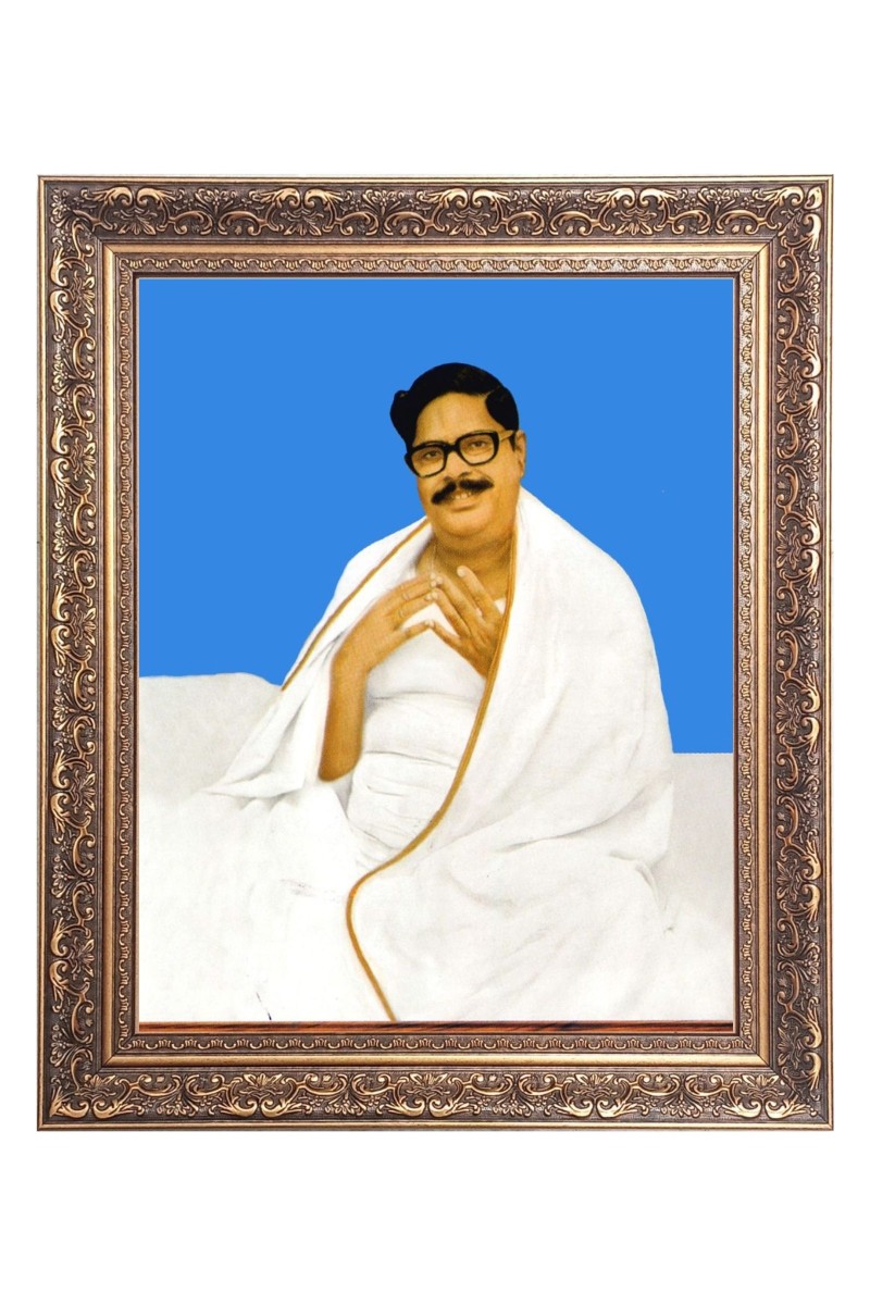 Sri Baroda Big Photo Frame - 10x14 Inches for Home ,Temple &  Office Decoration