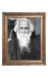 Sri Rabindranath tagore Big Photo Frame - 10x14 Inches for Home ,Temple &  Office Decoration