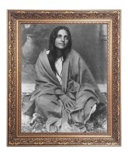 Sri Ma Anandamayi  Big Photo Frame - 10x14 Inches for Home ,Temple &  Office Decoration