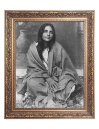 Sri Ma Anandamayi  Big Photo Frame - 10x14 Inches for Home ,Temple &  Office Decoration