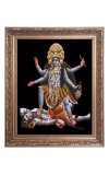 Maa Kaali Big Photo Frame - 10x14 Inches for Home ,Temple &  Office Decoration