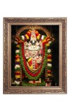 Lord Tirupati Balaji Big Photo Frame - 10x14 Inches for Home ,Temple &  Office Decoration
