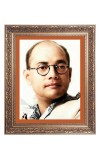 Netaji Subhash Chandra Bose Big Photo Frame - 10x14 Inches for Home ,Temple &  Office Decoration