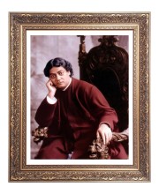 Swami Vibekananda Big Photo Frame - 10x14 Inches for Home ,Temple &  Office Decoration