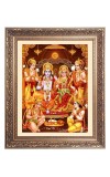 Ram Darbar Big Photo Frame - 10x14 Inches for Home ,Temple &  Office Decoration
