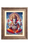 Sri Ganeshiji Big Photo Frame - 10x14 Inches for Home ,Temple & Office Decoration Sri Ganeshiji Big Photo Frame - 10x14 Inches for Home ,Temple & Office Decoration