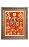 Mata Lakshmi Big Photo Frame - 10x14 Inches for Home ,Temple &  Office Decoration