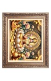 Maa Lakshmi Big Photo Frame - 10x14 Inches for Home ,Temple &  Office Decoration