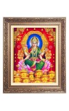 Maa Lakshmi Big Photo Frame - 10x14 Inches for Home ,Temple & Office Decoration Maa Lakshmi Big Photo Frame - 10x14 Inches for Home ,Temple & Office Decoration