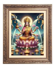 Maa ganga Big Photo Frame - 10x14 Inches for Home ,Temple &  Office Decoration