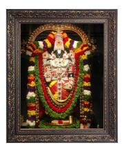 Lord Tirupati Balaji Big Photo Frame - 10x14 Inches for Home ,Temple &  Office Decoration