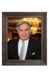 Sri ratan tata Big Photo Frame - 10x14 Inches for Home ,Temple &  Office Decoration