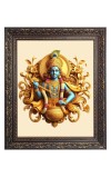 Lord Krishna Big Photo Frame - 10x14 Inches for Home ,Temple & Office Decoration Lord Krishna Big Photo Frame - 10x14 Inches for Home ,Temple & Office Decoration