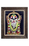 Lord Tirupati Big Photo Frame - 10x14 Inches for Home ,Temple &  Office Decoration