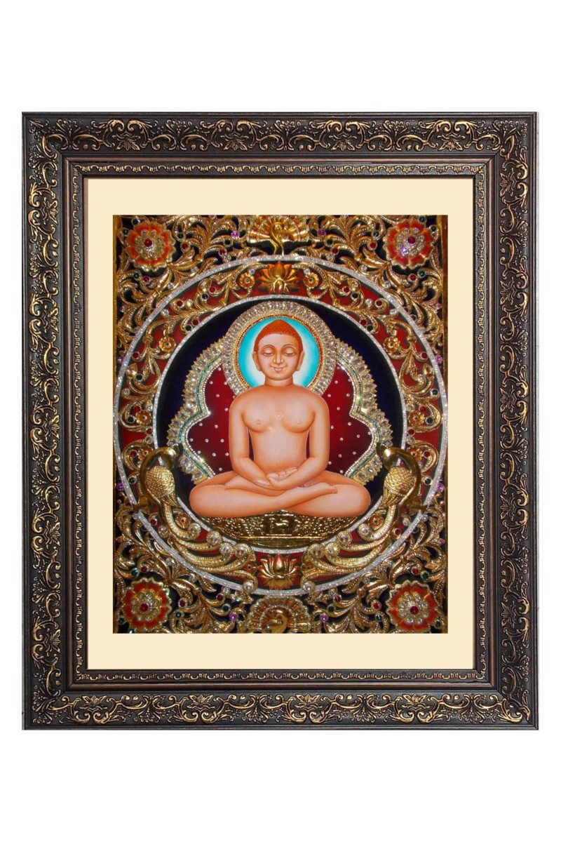 Mahavira Big Photo Frame - 10x14 Inches for Home ,Temple &  Office Decoration