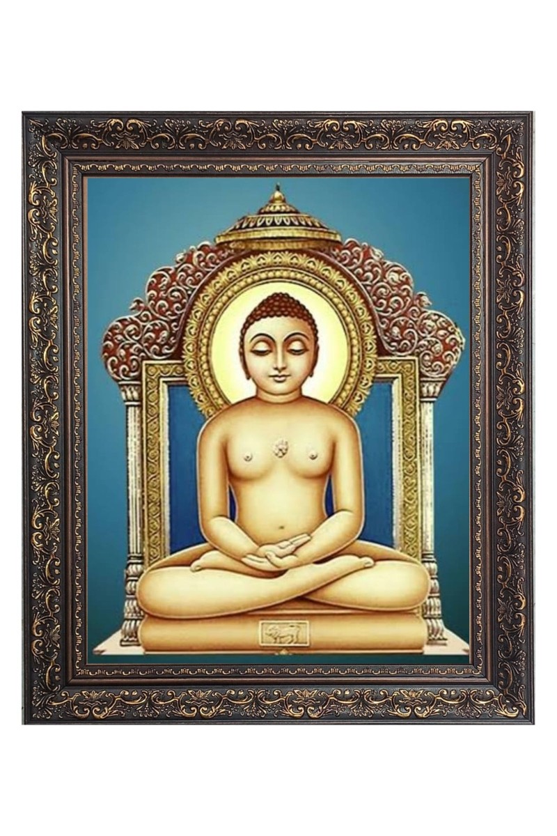 Mahavira Big Photo Frame - 10x14 Inches for Home ,Temple &  Office Decoration