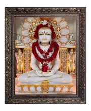 Mahavir Big Photo Frame - 10x14 Inches for Home ,Temple &  Office Decoration