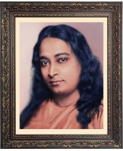 Sri yogadananda Big Photo Frame - 10x14 Inches for Home ,Temple &  Office Decoration