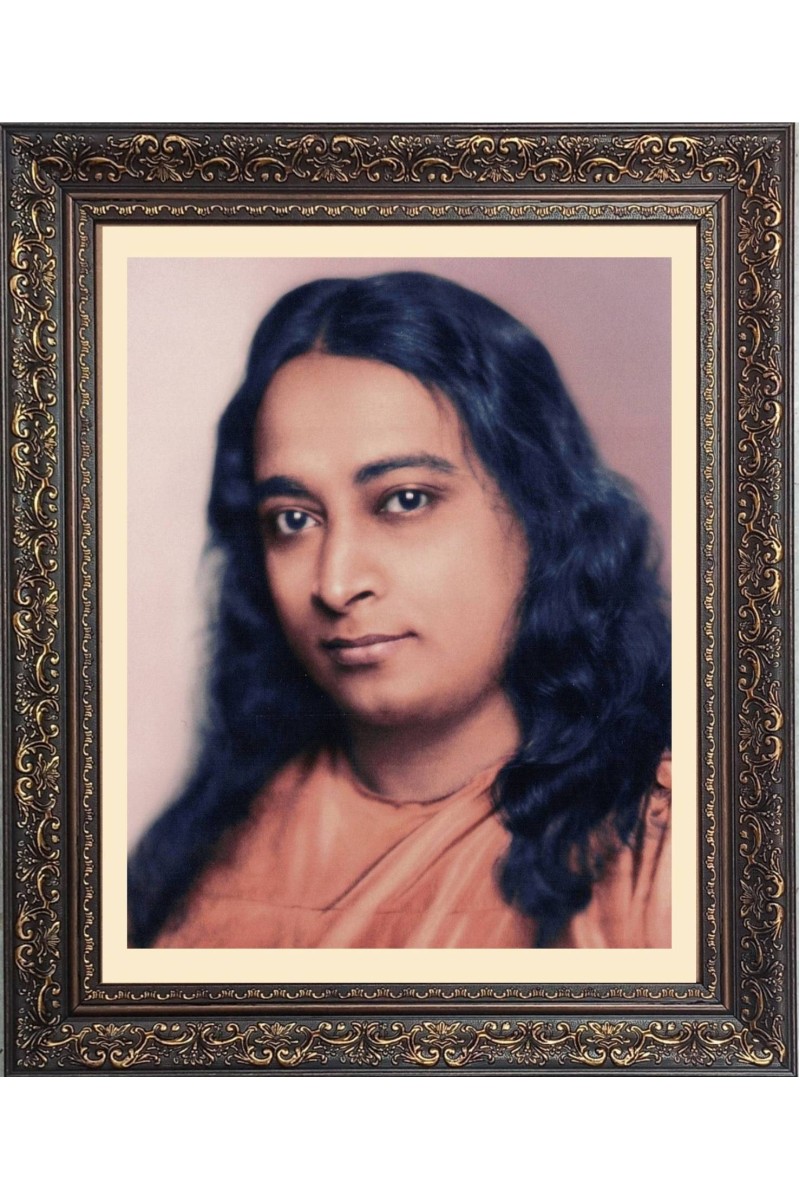 Sri yogadananda Big Photo Frame - 10x14 Inches for Home ,Temple &  Office Decoration