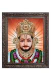 Lord Kahtu Shyam Big Photo Frame - 10x14 Inches for Home ,Temple &  Office Decoration