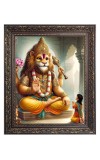 Sri Narashima Dev Big Photo Frame - 10x14 Inches for Home ,Temple & Office Decoration Sri Narashima Dev Big Photo Frame - 10x14 Inches for Home ,Temple & Office Decoration