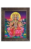 Gayatri Mata Big Photo Frame - 10x14 Inches for Home ,Temple &  Office Decoration