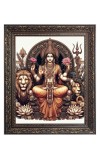Goddess Durga Big Photo Frame - 10x14 Inches for Home ,Temple & Office Decoration Goddess Durga Big Photo Frame - 10x14 Inches for Home ,Temple & Office Decoration
