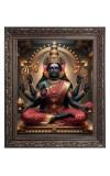 Maha Lakshmi (Laxmi) Big Photo Frame - 10x14 Inches for Home ,Temple & Office Decoration Maha Lakshmi (Laxmi) Big Photo Frame - 10x14 Inches for Home ,Temple & Office Decoration