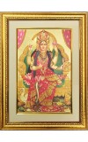 Devi Manasa Golden Photo 11.5x15.5 Inches Perfect for Home, Office & Temple Decoration Devi Manasa Golden Photo 11.5x15.5 Inches Perfect for Home, Office & Temple Decoration